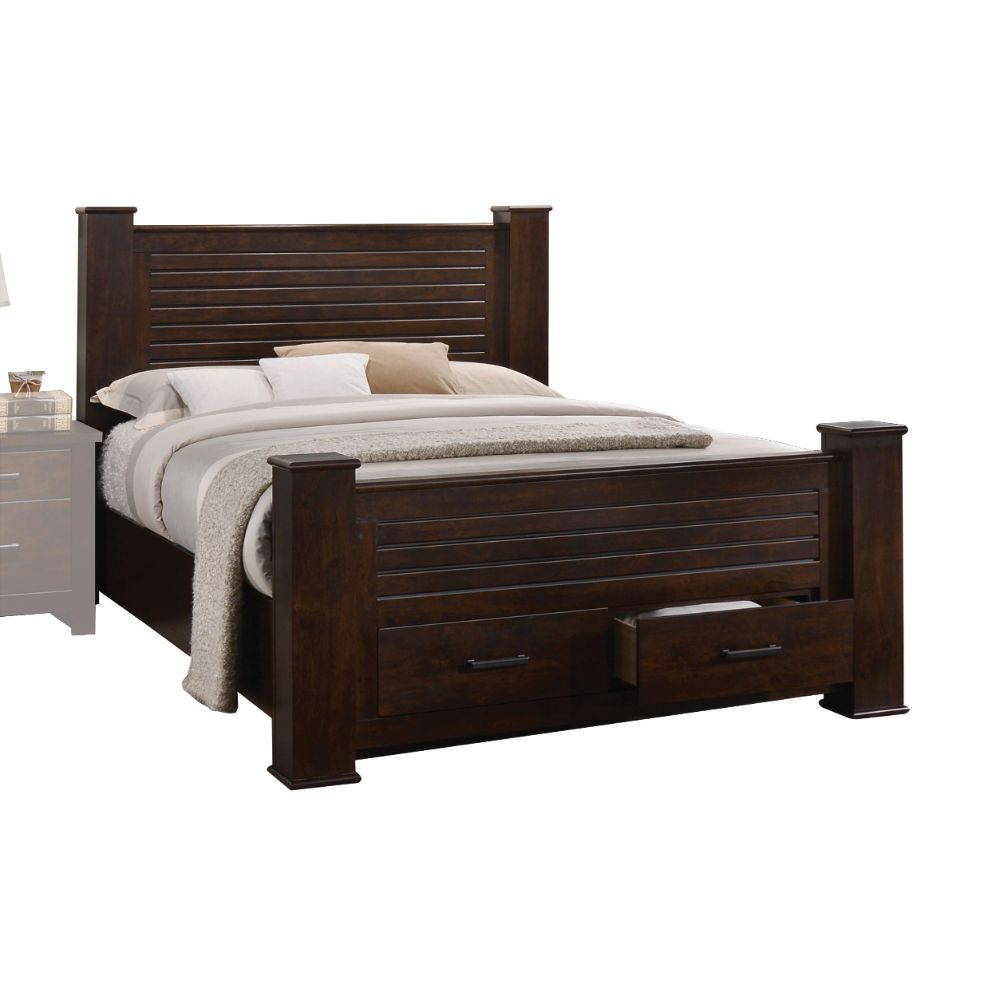 ek bed w/storage