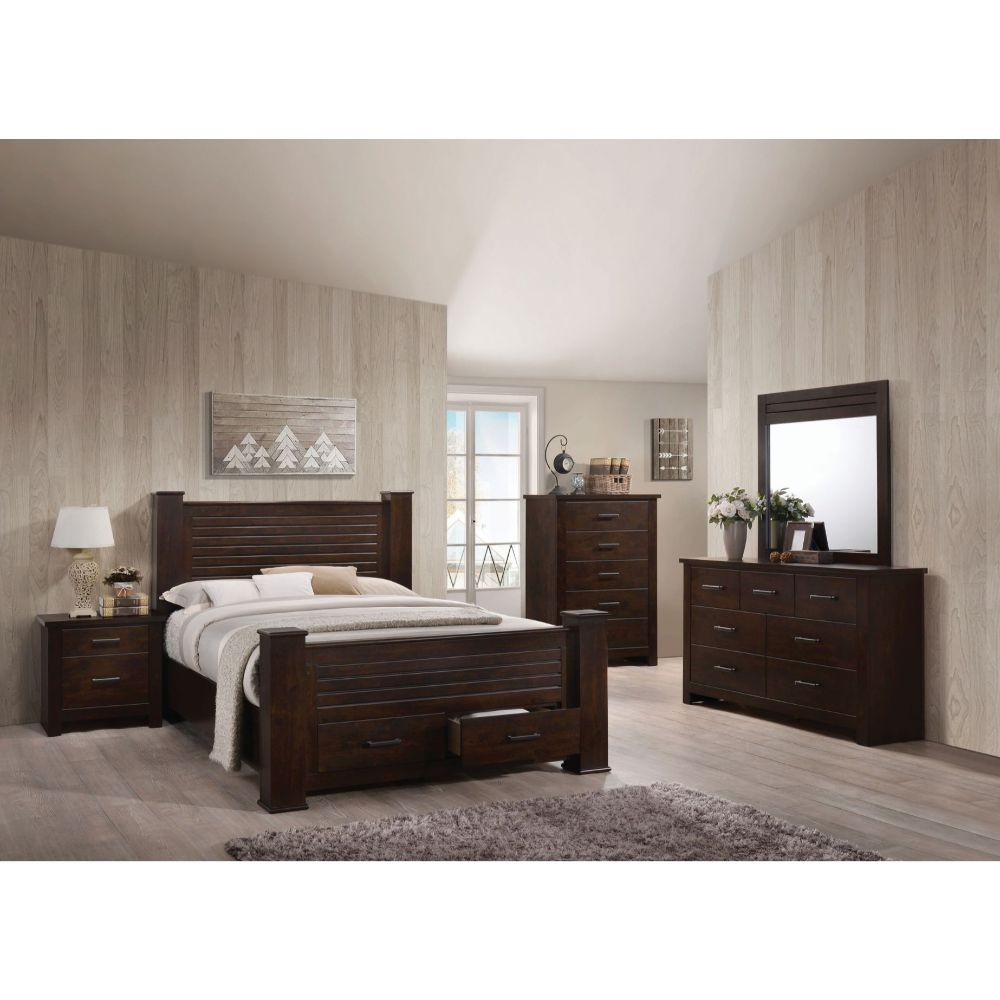 ek bed w/storage