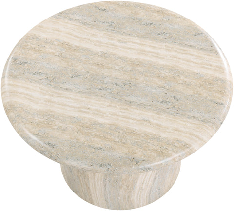 Dorian Natural Concrete And Fiberglass Indoor / Outdoor Coffee Table, 1 Piece (Style 2)