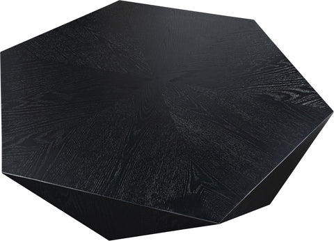 Prescott Black Oak Veneer Coffee Table, 1 Piece