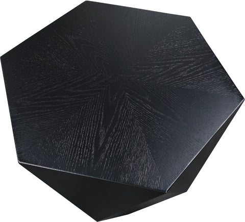 Prescott Black Oak Veneer End / Side Table, 1 Piece