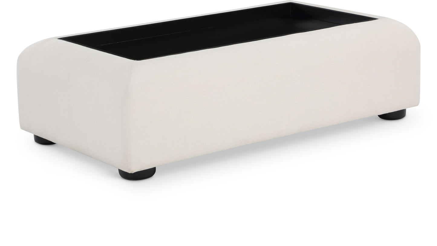 gideon cream coffee table