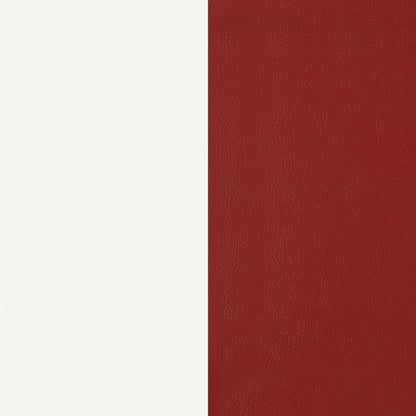 Kemper 5-piece Round Dining Table Set White and RedWhite