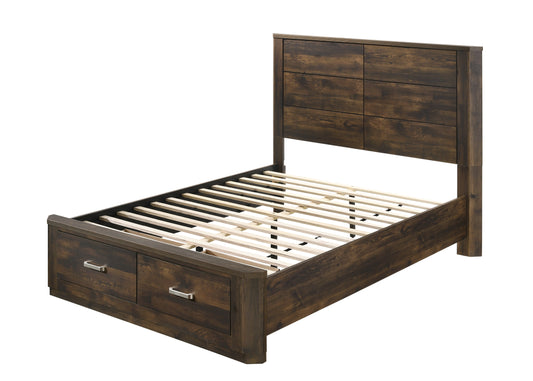 EK BED W/STORAGE