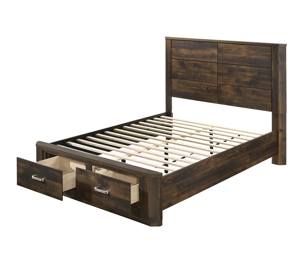 ek bed w/storage