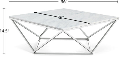 Alexandra Chrome Coffee Table C