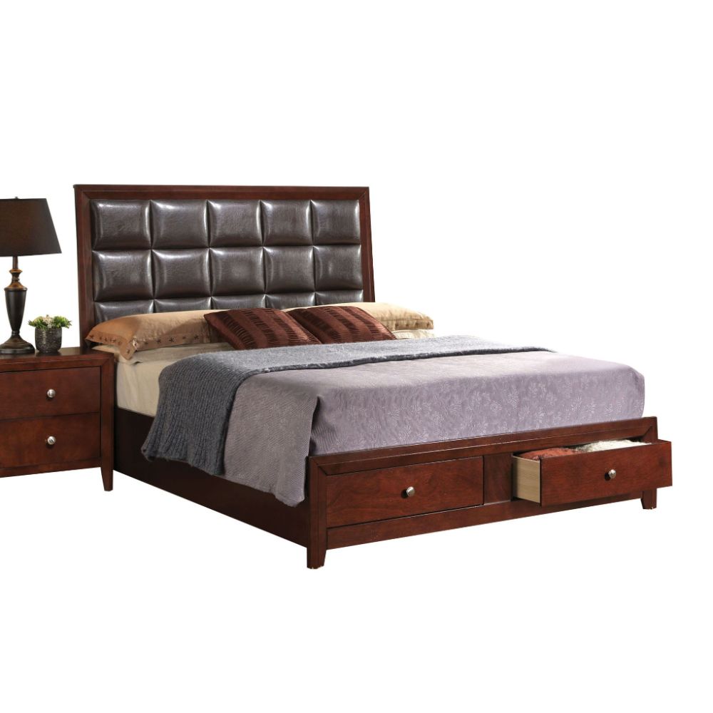 queen bed w/storage