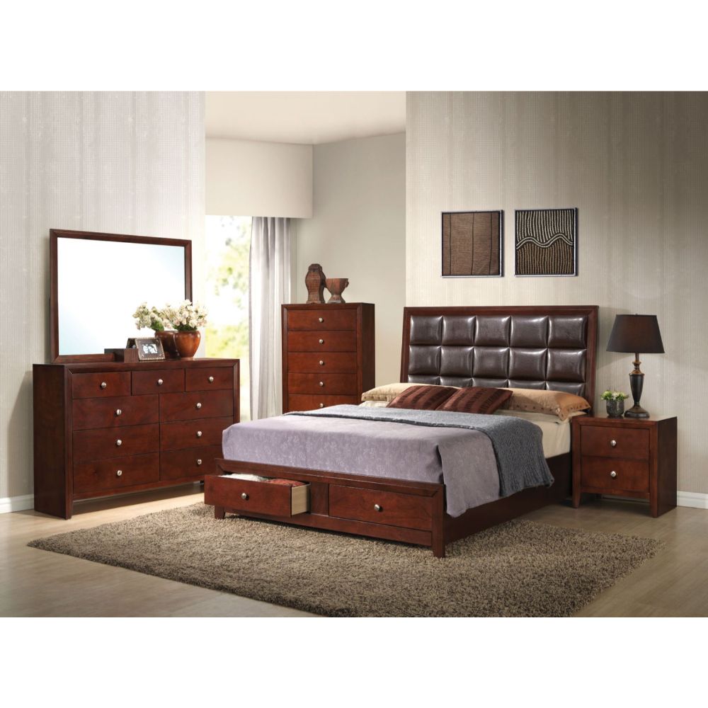 queen bed w/storage