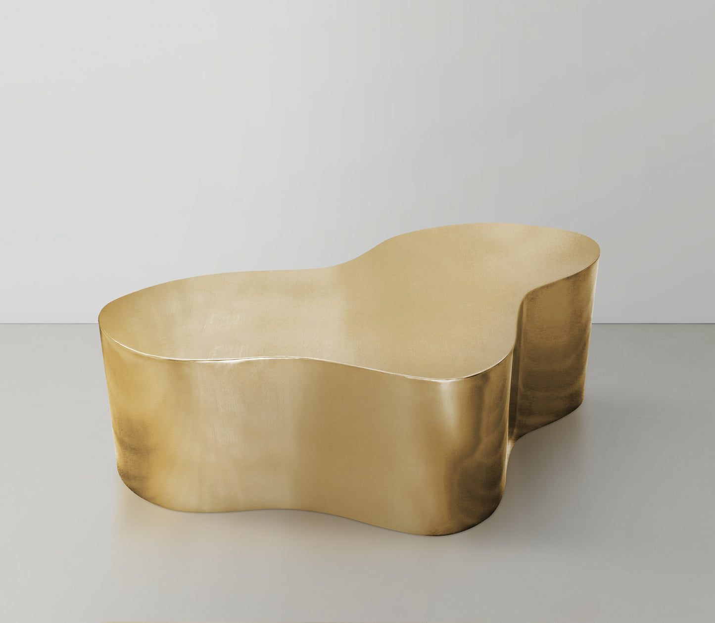 caleb gold coffee table