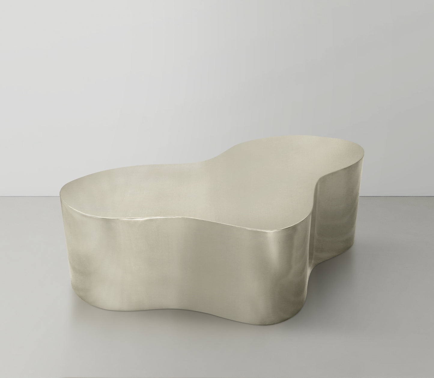 caleb silver coffee table