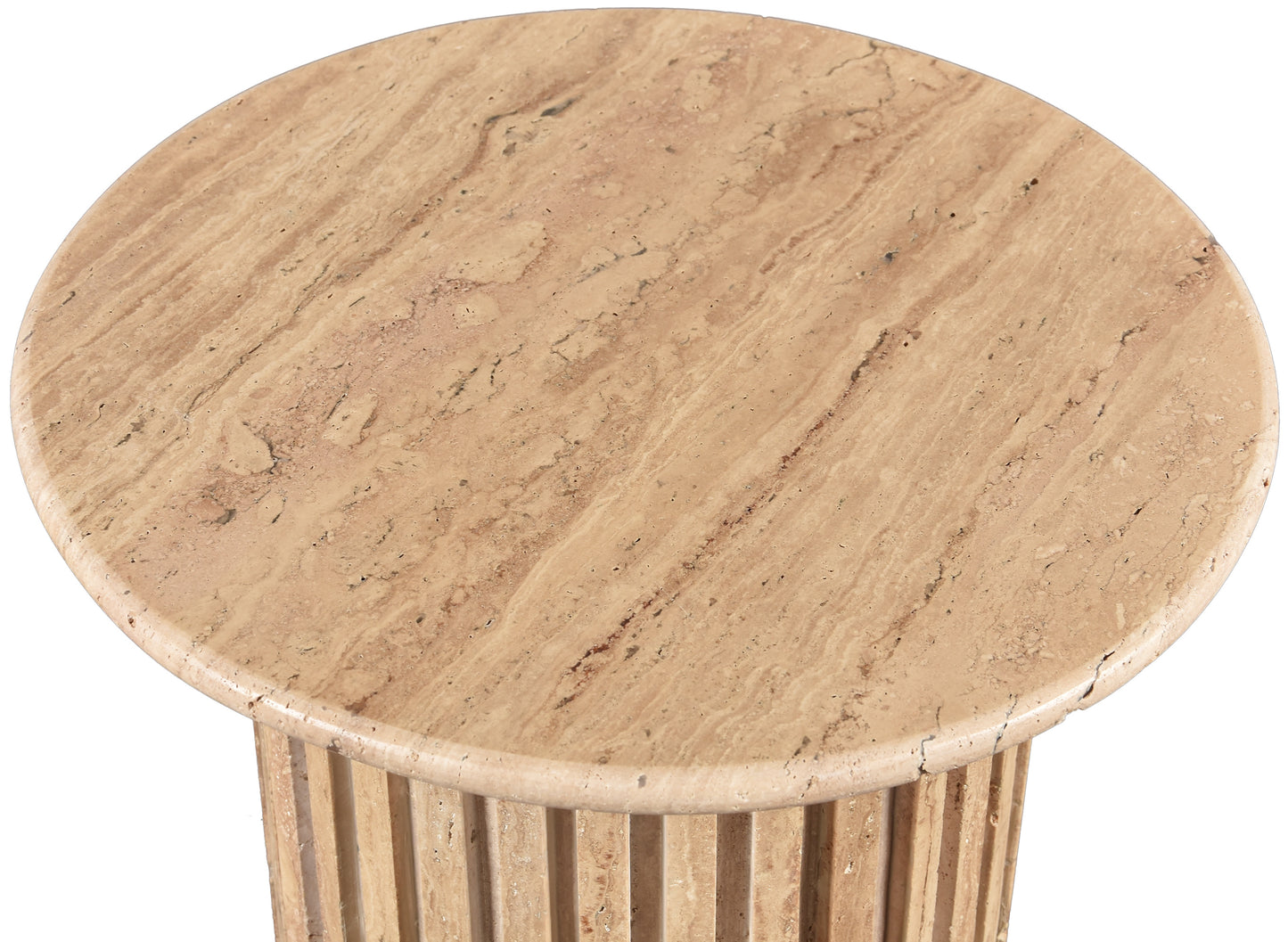 tyson beige end table et