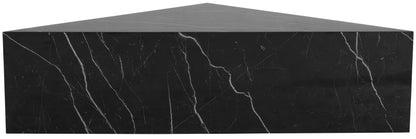 Clara Black Faux Marble Coffee Table CT