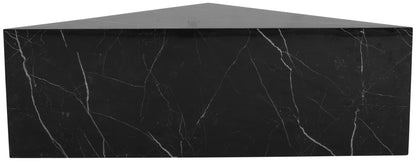 Clara Black Faux Marble Coffee Table CT