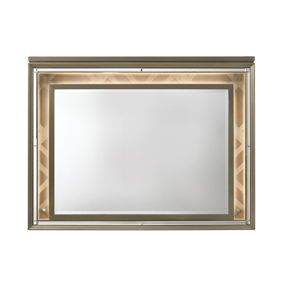 mirror w/led