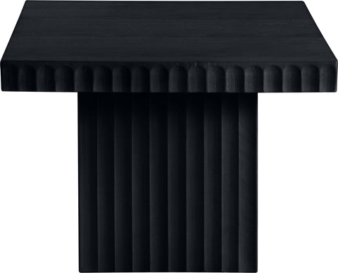Camden Black Solid Wood And Oak Veneer Coffee Table, 1 Piece (Style 2)
