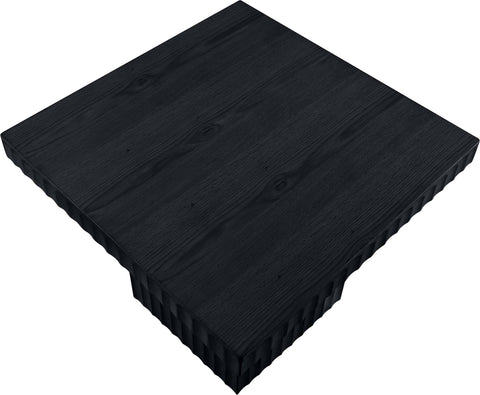 Camden Black Solid Wood And Oak Veneer Coffee Table, 1 Piece (Style 3)