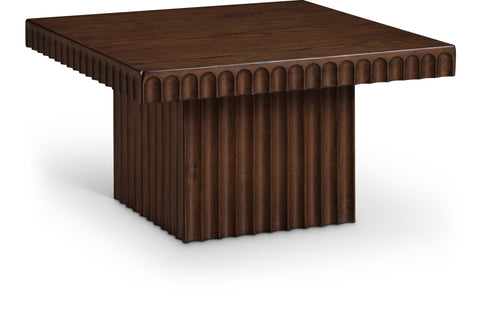 Camden Brown Solid Wood And Oak Veneer Coffee Table, 1 Piece