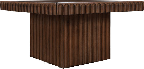 Camden Brown Solid Wood And Oak Veneer Coffee Table, 1 Piece