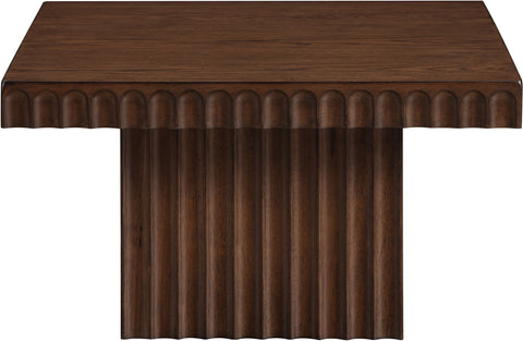 Camden Brown Solid Wood And Oak Veneer Coffee Table, 1 Piece