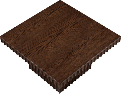 Camden Brown Solid Wood And Oak Veneer Coffee Table, 1 Piece