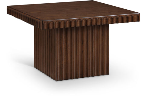 Camden Brown Solid Wood And Oak Veneer Coffee Table, 1 Piece (Style 2)