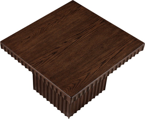 Camden Brown Solid Wood And Oak Veneer Coffee Table, 1 Piece (Style 2)