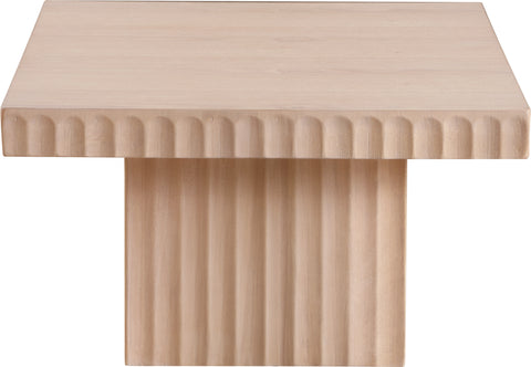 Camden Natural Solid Wood And Oak Veneer Coffee Table, 1 Piece