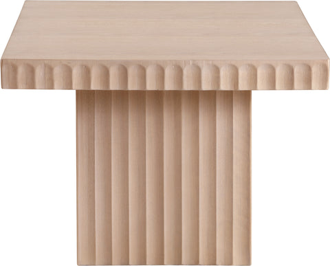Camden Natural Solid Wood And Oak Veneer Coffee Table, 1 Piece (Style 2)