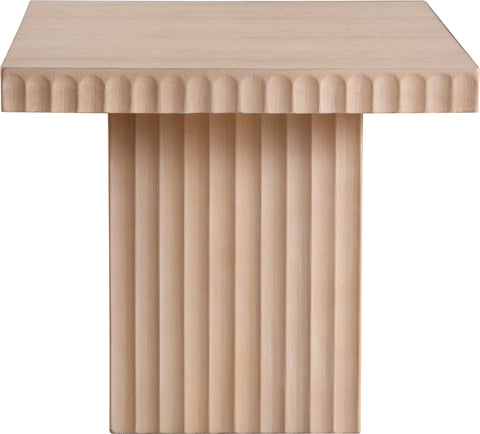 Camden Natural Solid Wood And Oak Veneer Coffee Table, 1 Piece (Style 3)