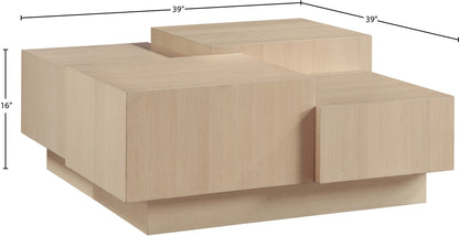 Skylar Natural Coffee Table