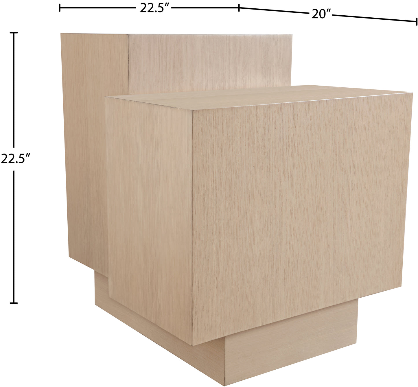 skylar natural end table