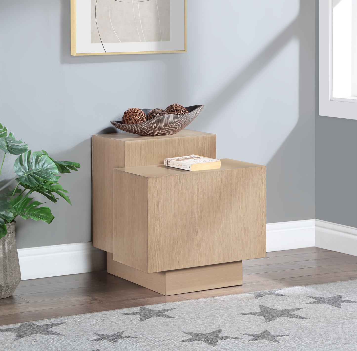 skylar natural end table