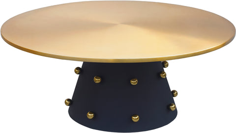 Celeste Black Iron Coffee Table, 1 Piece