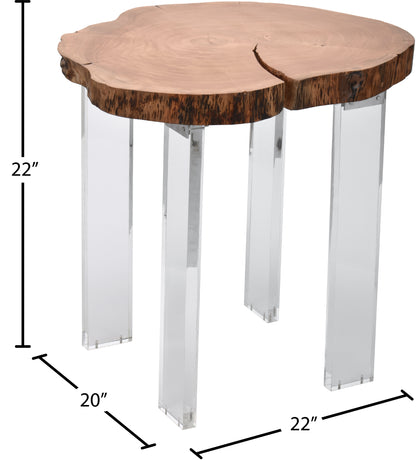 Perry Natural Wood End Table ET