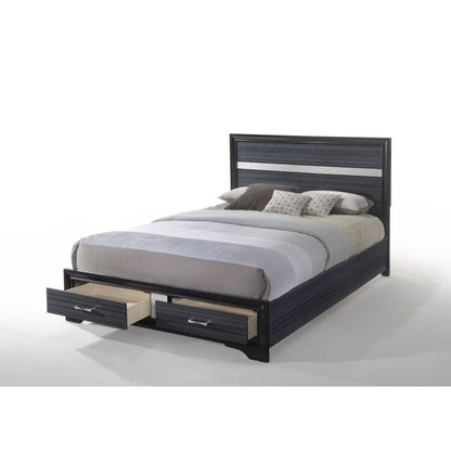 EK BED W/STORAGE