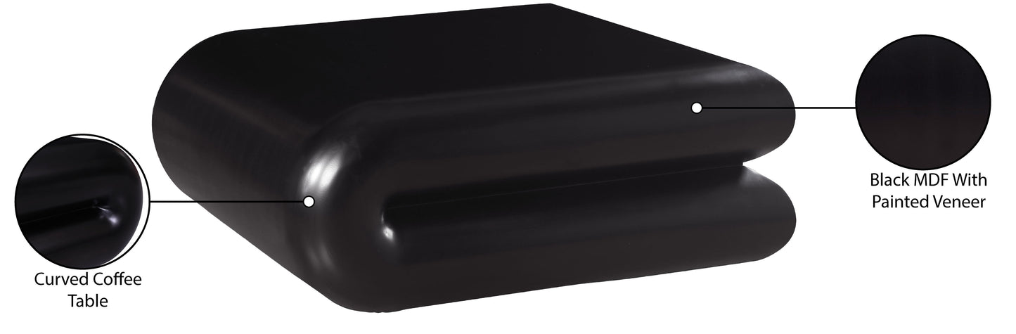 eleanor black coffee table ct