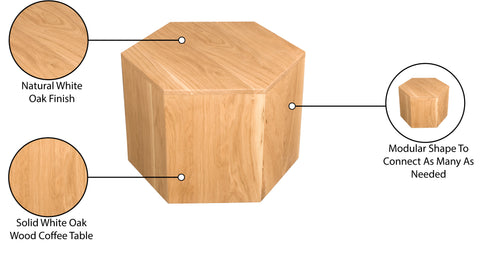 Rivage Natural Coffee Table CT