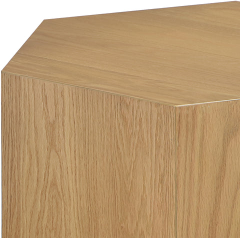 Quinn Natural Oak Wood Coffee Table, 1 Piece