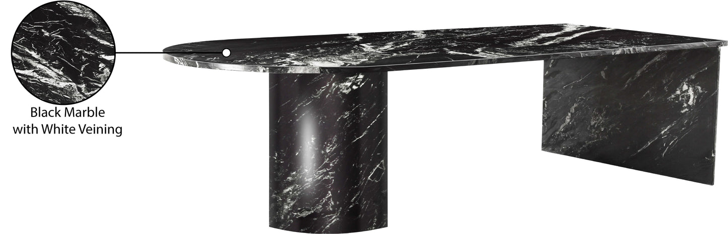 moriah black coffee table ct