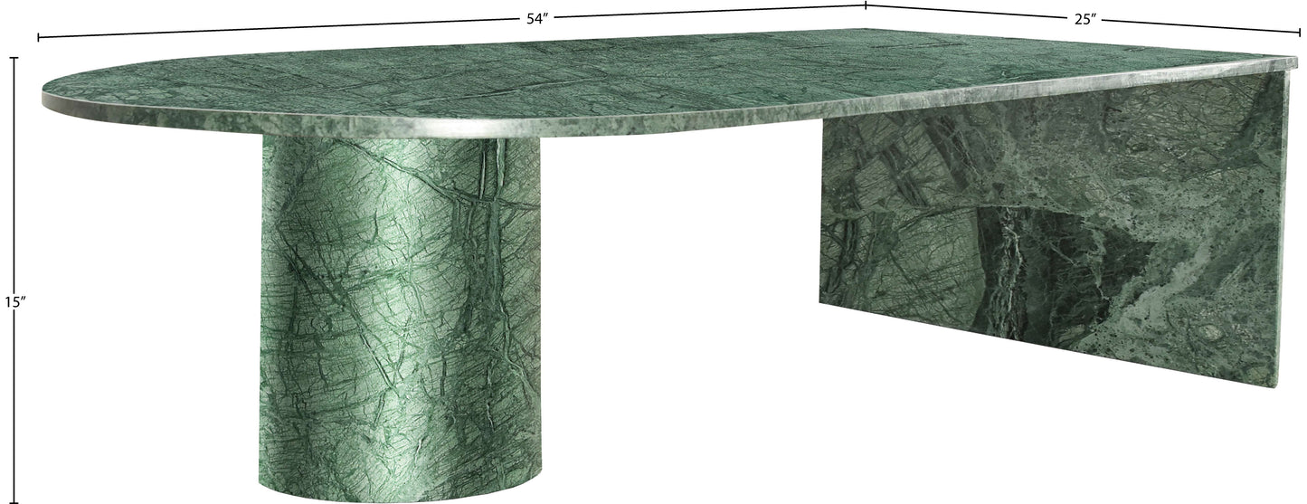 moriah green coffee table ct