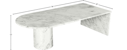 Moriah White Coffee Table CT