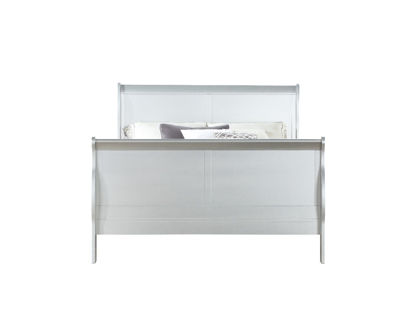 aistil philippe iii ek bed, platinum finish