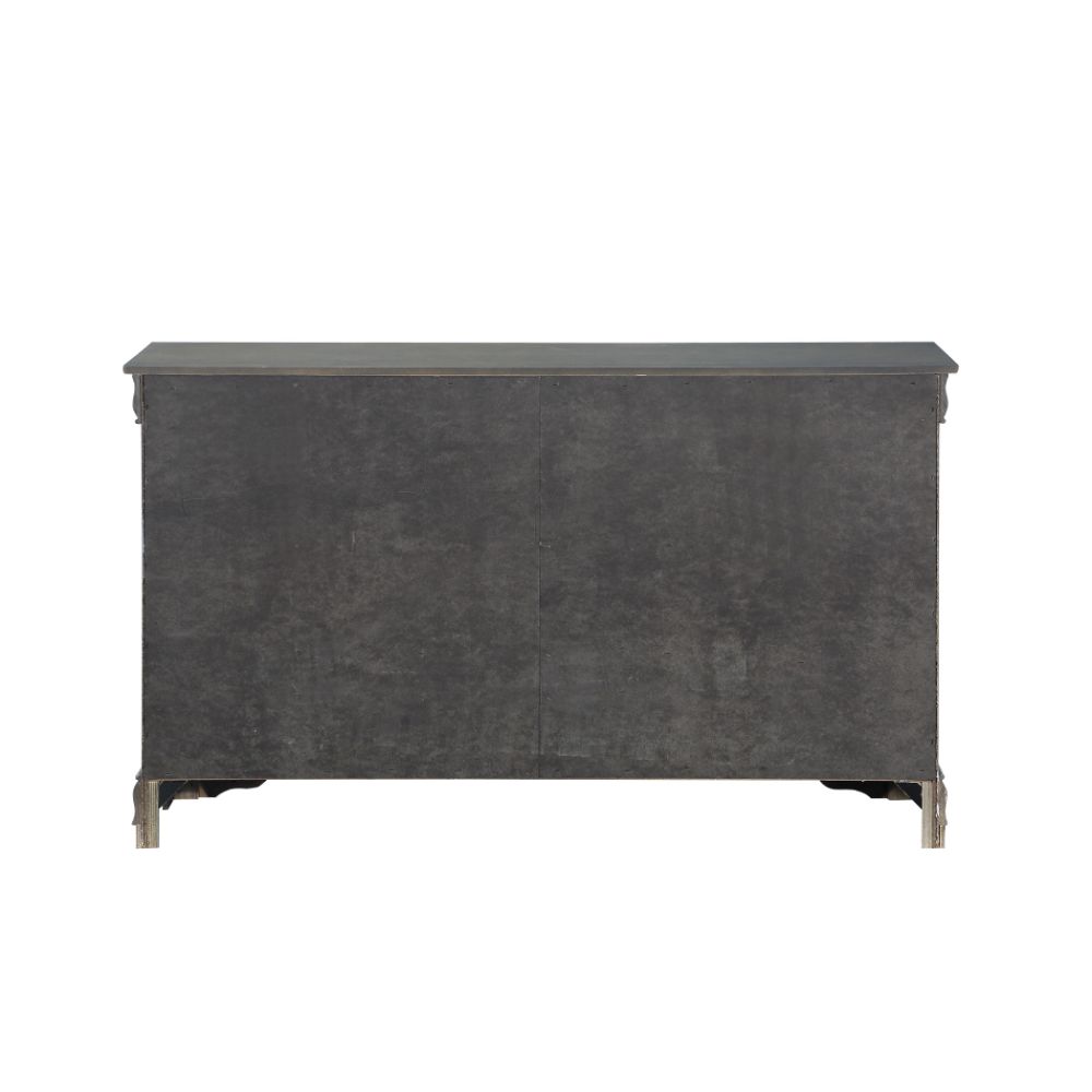 amenia philippe dresser, dark gray finish