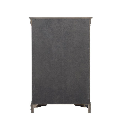 Amenia Philippe Chest, Dark Gray Finish