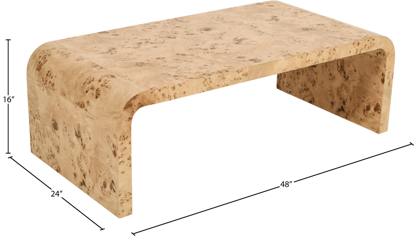 tulip natural ash coffee table c