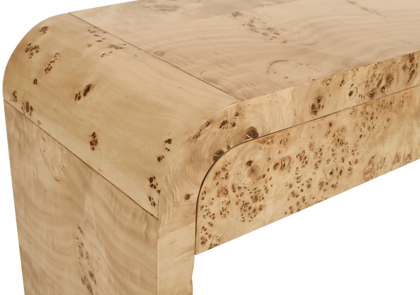 tulip natural ash console table s