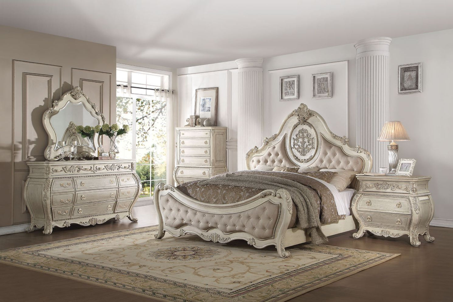 queen bed