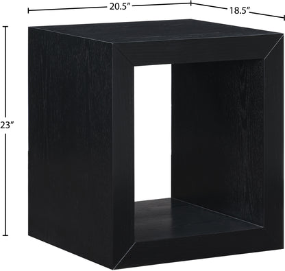 Ring Black End Table