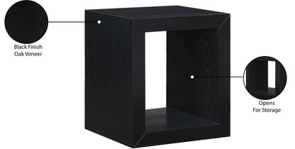 Ring Black End Table