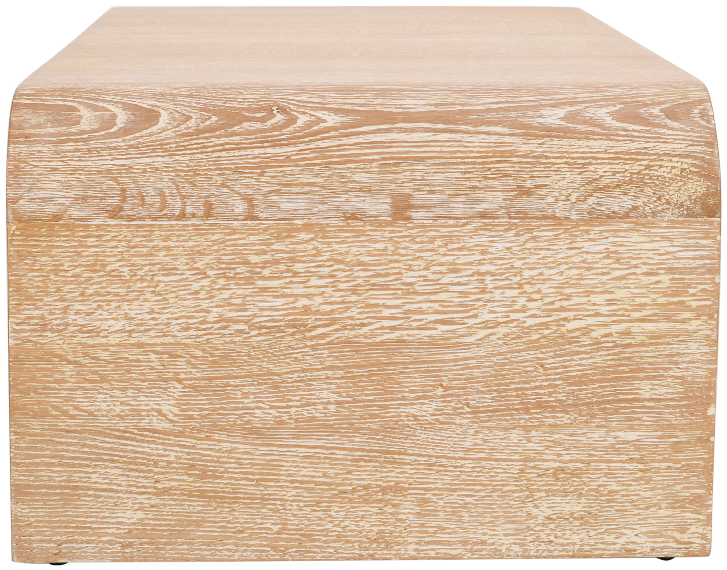 tulip white oak coffee table c